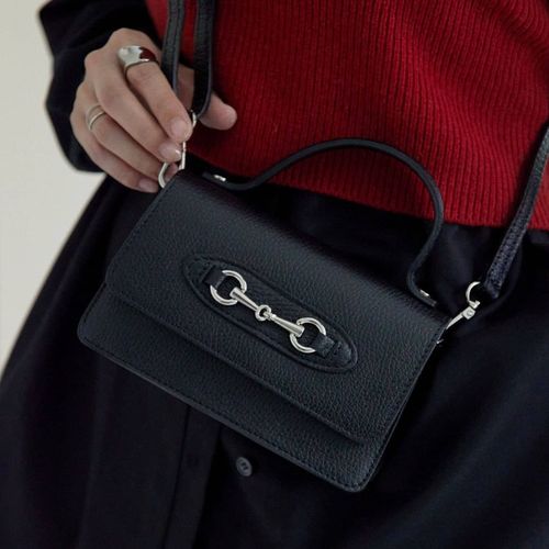 デ・クチュール/de Couture 2WAY チェーン レザー トートバッグ