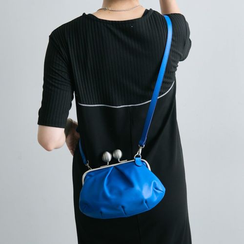 kawa-kawa(カワカワ】NO1517 kuchiganeギャザーポシェットバッグ | ear