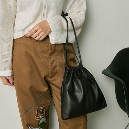 kawa-kawa(カワカワ)】NO1526巾着手提げバッグ | ear PAPILLONNER(イア