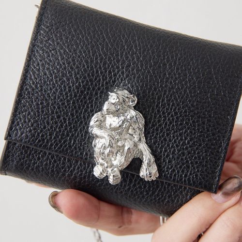 本革》フラップマイクロショルダーバッグ | ear PAPILLONNER(イア