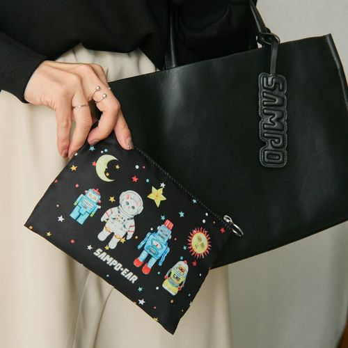 sampo×earコラボ スペーストイスウェット セール】《手洗い可》sampo×earコラボ スペーストイスウェット（T