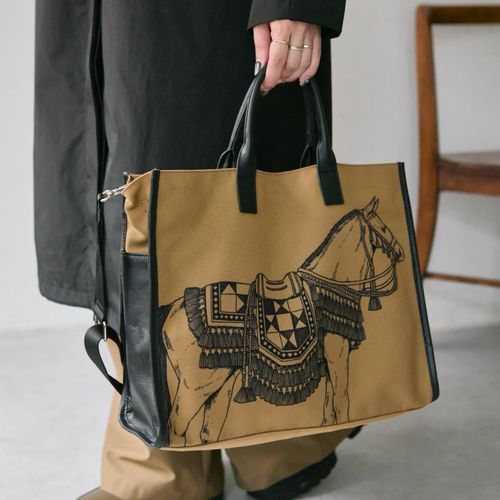 追加決定！/sampo×earホーストートバッグ《A4サイズ対応》 | ear