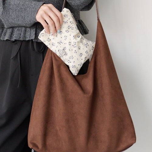 スウェード&レザー】コスメポーチ/マルチバッグSET | Kastane(カスタネ