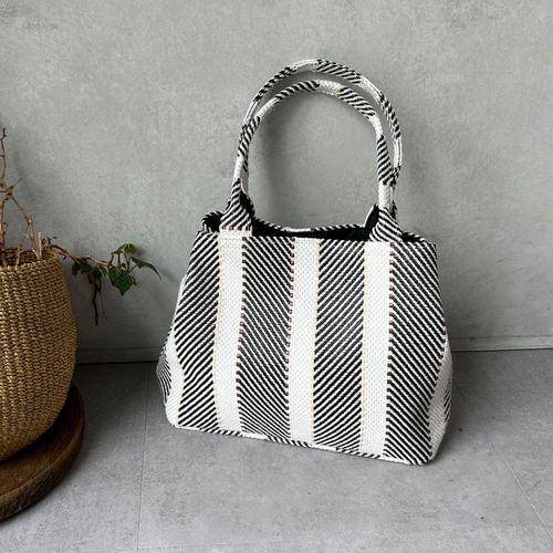 MIX/ストライプ柄トート | Chez toi(シェトワ)レディース | PAL