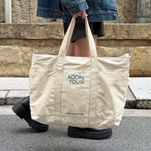 ASUKA's企画】キャンバスロゴトート | CPCM(シーピーシーエム