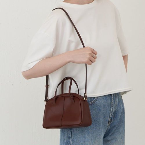 ラシット russet ボストンバッグ グレー 内側グリーン｜Yahoo