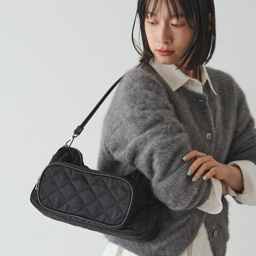 キルティング横長2WAYショルダーバッグ | russet(ラシット
