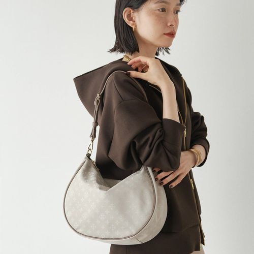 美品　russetラシット　 モノグラムナイロン　2way ショルダーバッグ russet / ラシット モノグラムナイロン2wayショルダーバッグ