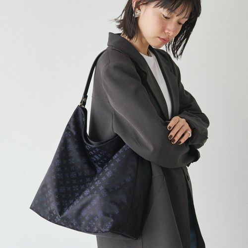 美品　russetラシット　 モノグラムナイロン　2way ショルダーバッグ russet ラシット モノグラム ナイロン 2WAY ハンドバッグ