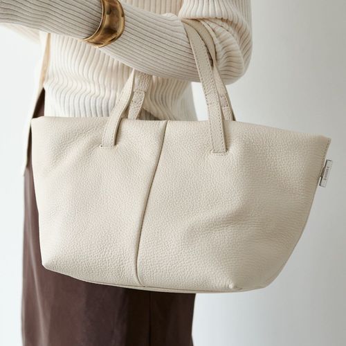 レザーダブルハンドルミニトートバッグ | russet(ラシット)レディース