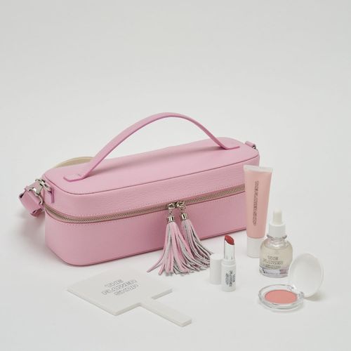 12/14までの期間限定販売】レザー2WAYバニティバッグ コフレセット