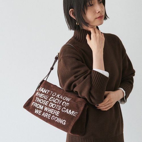 M*o様 【新品】russet ラシット スエードシンプルショルダー ブラウン russet（ラシット） ショルダーバッグ バッグ スエードショルダー