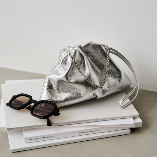 chi_chan_ooo監修》 レザー巾着4WAYミニショルダーバッグ | russet