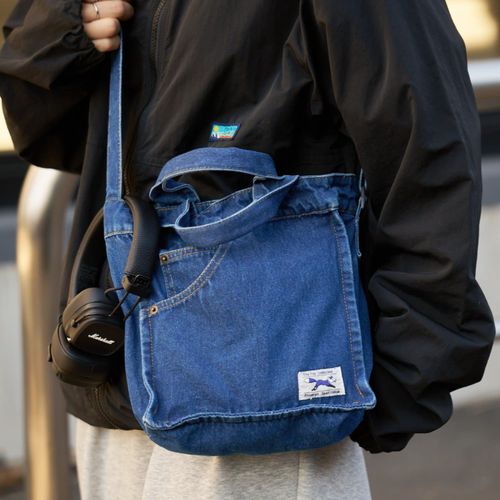 ≪26SS展示会アイテム≫【FOX】別注デニム2WAYショルダーバッグ
