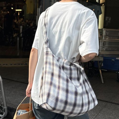 チェック柄 ハンドバッグ ◇チェック柄 2WAY スクエアバッグ◇[品番：OCGW0002494]｜ONE 4