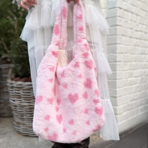 ハート柄ファーBAG | w closet(ダブルクローゼット)レディース | PAL