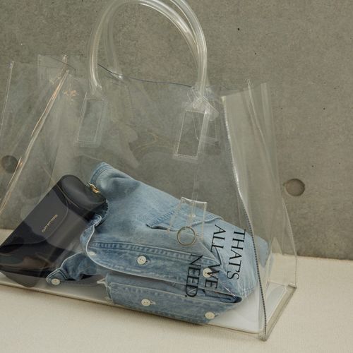 Hoaw.】PVC トートバッグ | Whim Gazette(ウィム ガゼット)レディース