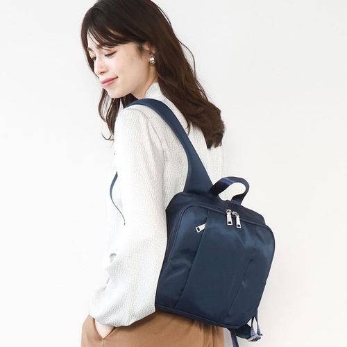 撥水]フロントタックデザインミニリュック(バックパック・リュック