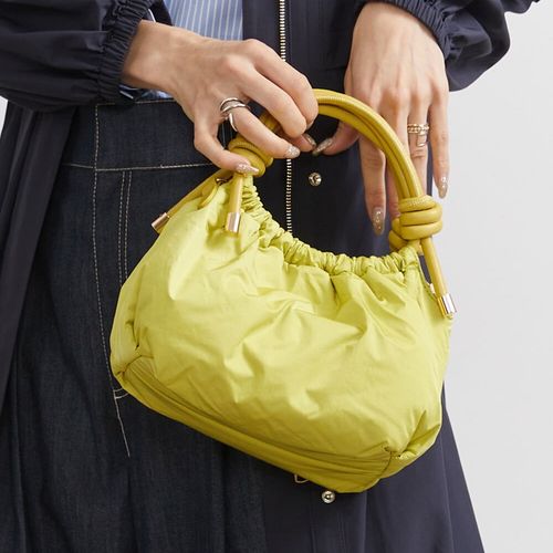 2WAY】中綿入りクッションラウンドバッグ(トートバッグ) | MK MICHEL  