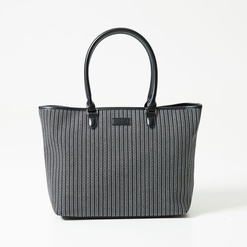 へリンボンニットトートバッグ(トートバッグ) | MICHEL KLEIN