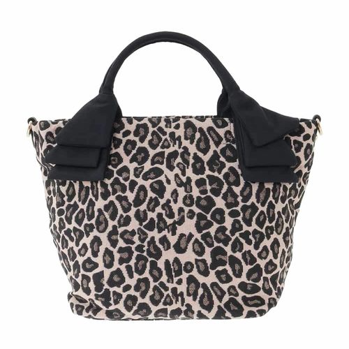 【極美品・A4可】ADMJ トートバッグ レオパード レザー ナイロン チャーム 希少】ADMJ ハラコ トートバッグ ヒョウ柄 A4 大容量 - メルカリ