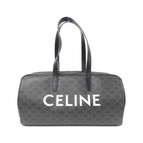 CÉLINE ブラック ダッフルバッグ セリーヌティーン ニノバッグ 2WAYショルダー ブラック -刻印