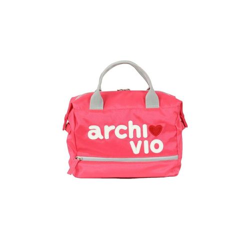 archivio ARCHIVIO アルチビオ 保冷 巾着バッグ レッド系 ゴルフ