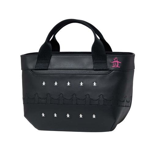 マンシングウェア Munsingwear 合皮素材ペンギン刺繍カートバッグ