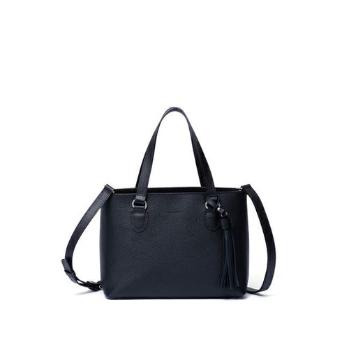 U by ungaro(ユーバイ ウンガロ) シェーブル トートバッグ ブラック U by Ungaro（ユーバイウンガロ）の「U by ungaro(ユーバイ