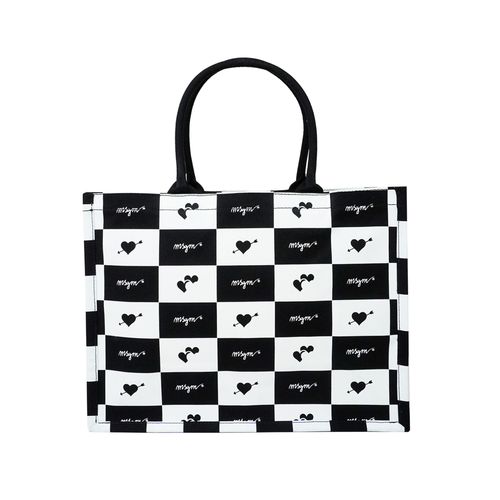 MSGM ◇ロゴ キャンバス トートバッグ◇関税送料込み (MSGM