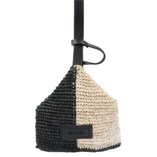 UN3D. BICOLOR RAFFIA MINI BAG / ¥16,500 UN3D. BICOLOR RAFFIA MINI BAG / ¥16,500
