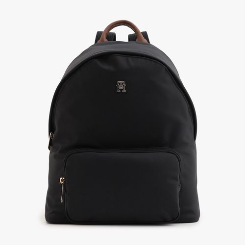 トミーヒルフィガー   バッグ リュック 大容量 黒 ドームバックパック | トミー ヒルフィガー | トミー ヒルフィガー