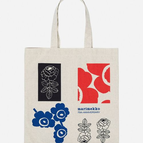 日本限定】75th anniversary トートバッグ | Marimekko Kioski