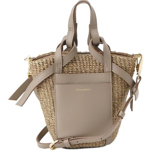 レザーポケットミニトートバッグ【VIOLAd'ORO】|ネミカ