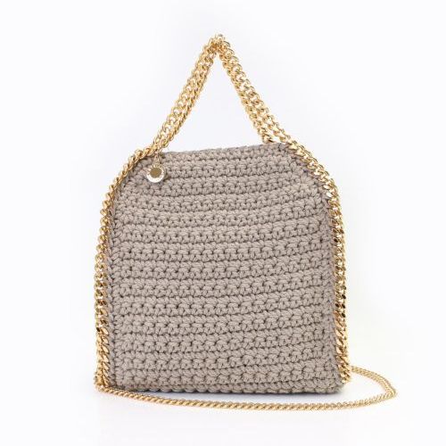 新品未使用ステラマッカートニーファラベラ ミニ クロシェ トート STELLA McCARTNEY(ステラ マッカートニー)】 ファラベラ ミニ