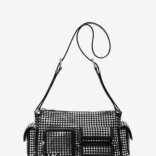 DAKOTA(ダコタ) スタッズ スエード ショルダー ミディアム