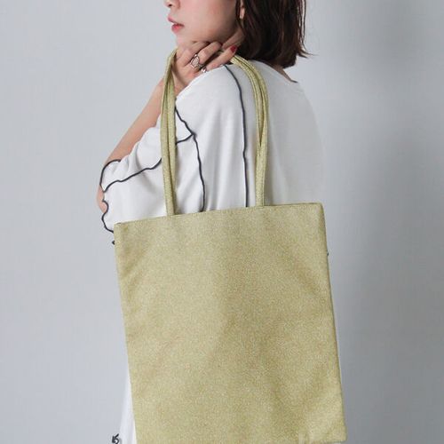 セール】 ラメトートバッグ（シルバー/ピンク/イエロー/バッグ/バッグ