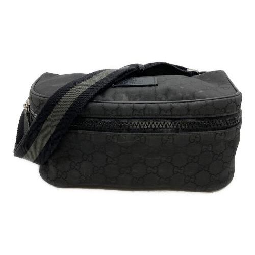 中古・古着通販】GUCCI (グッチ) GGナイロン ショルダーバッグ