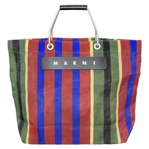 中古・古着通販】MARNI (マルニ) ストライプバッグ マルチカラー