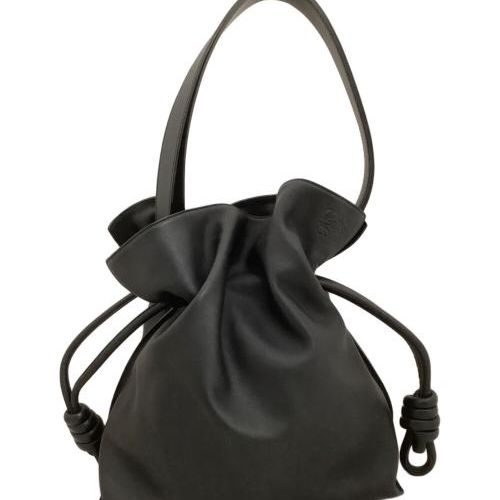 中古・古着通販】LOEWE (ロエベ) ショルダーバッグ ブラック サイズ