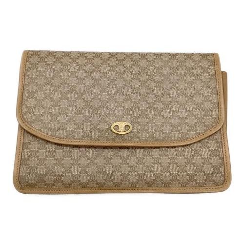 中古・古着通販】CELINE (セリーヌ) クラッチバッグ キャメル