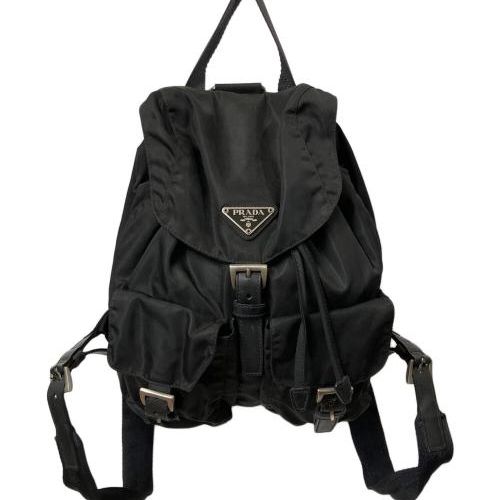 中古・古着通販】PRADA (プラダ) ナイロンリュック ブラック