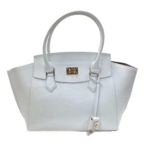 【半額以下】新品・美品　Samantha Thavasa ハンドバック　ホワイト サマンサタバサ バッグ ショルダーバッグ ハンドバッグ 2way 白