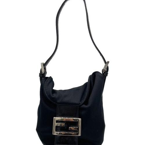 中古・古着通販】FENDI (フェンディ) ハンドバッグ ブラック｜ブランド