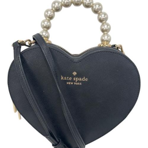 【新品未使用】Kate Spade ショルダーバッグ ブラック 中古・古着通販】Kate Spade (ケイトスペード) ショルダーバッグ