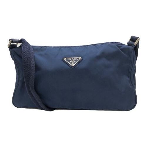 中古・古着通販】PRADA (プラダ) ショルダーバッグ ネイビー｜ブランド