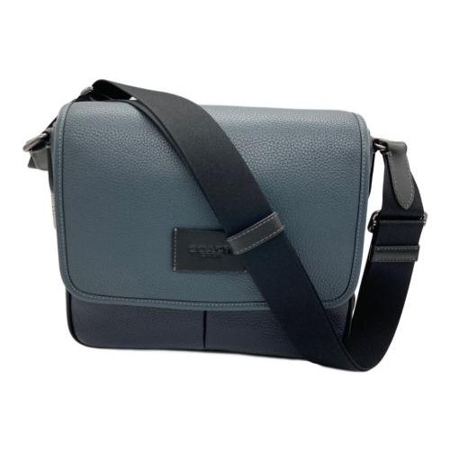 中古・古着通販】COACH (コーチ) ショルダーバッグ ネイビー 未