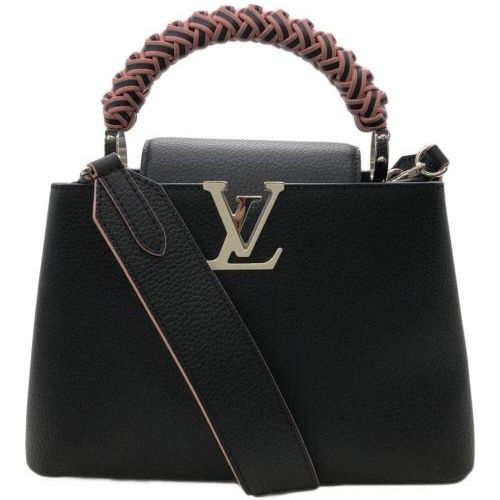 きょん　ルイヴィトン カプシーヌBB ブラック ピンク ハンドバッグ 中古・古着通販】LOUIS VUITTON (ルイ ヴィトン) カプシーヌBB ピンク