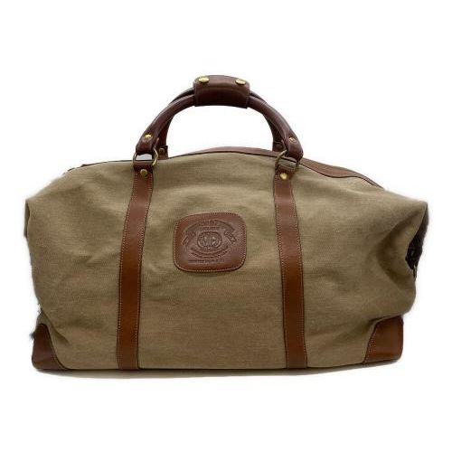 レザー ボストンバッグ ブラウン　Ghurka レザー ボストンバッグ ブラウン Ghurka Ghurka レザー ボストンバッグ