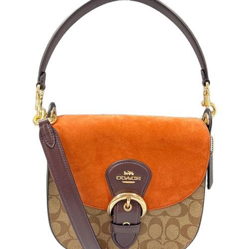 中古・古着通販】COACH (コーチ) シグネチャークリオ23ショルダー